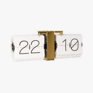 Karlsson – Väggklocka Flip Clock No Case – Vit – Väggklockor & bordsur – Från Homeroom