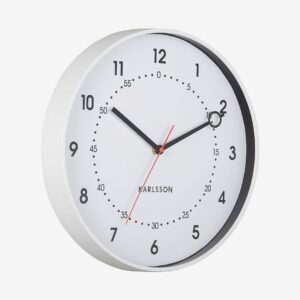 Karlsson – Väggklocka Fresco – Vit – Väggklockor & bordsur – Från Homeroom
