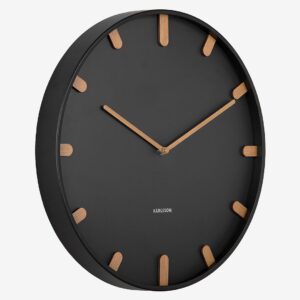 Karlsson – Väggklocka Grace – Svart – Väggklockor & bordsur – Från Homeroom