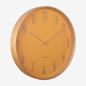 Karlsson – Väggklocka Gracil – Gul – Väggklockor & bordsur – Från Homeroom