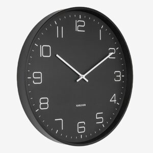Karlsson – Väggklocka Lofty – Svart – Väggklockor & bordsur – Från Homeroom
