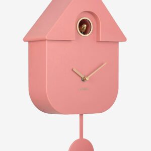 Karlsson – Väggklocka Modern Cuckoo Oro – Rosa – Väggklockor & bordsur – Från Homeroom