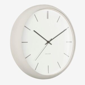 Karlsson – Väggklocka Nirvana Globe – Grå – Väggklockor & bordsur – Från Homeroom