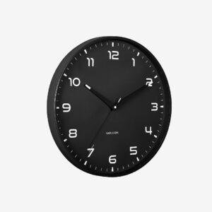 Karlsson – Väggklocka Orgullo – Svart – Väggklockor & bordsur – Från Homeroom