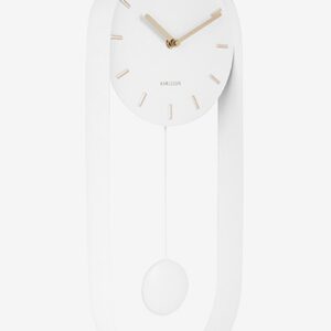 Karlsson – Väggklocka Pendulum Charm – Vit – Väggklockor & bordsur – Från Homeroom