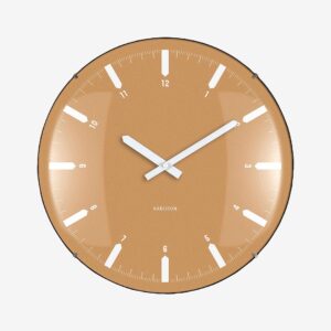 Karlsson – Väggklocka Realista Dome – Gul – Väggklockor & bordsur – Från Homeroom