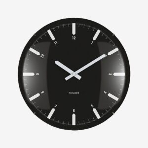 Karlsson – Väggklocka Realista Dome – Svart – Väggklockor & bordsur – Från Homeroom
