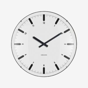 Karlsson – Väggklocka Realista Dome – Vit – Väggklockor & bordsur – Från Homeroom