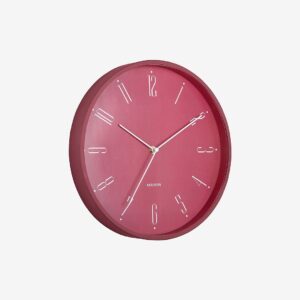 Karlsson – Väggklocka Regal Numbers – Röd – Väggklockor & bordsur – Från Homeroom