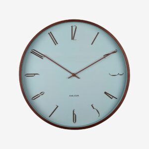 Karlsson – Väggklocka Scandia – Blå – Väggklockor & bordsur – Från Homeroom