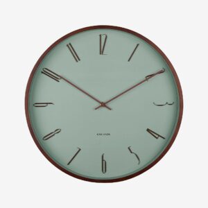 Karlsson – Väggklocka Scandia – Grön – Väggklockor & bordsur – Från Homeroom