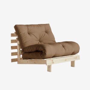 Karup Design – Loungestol Roots 90 Rå Bas – Brun – Fåtöljer – Från Homeroom