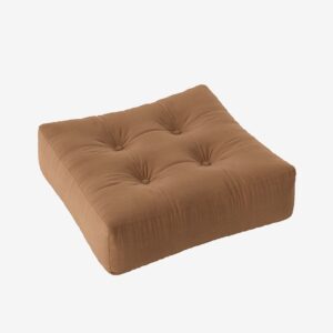 Karup Design – Puff More, bomull – Brun – Fotpallar & puffar – Från Homeroom