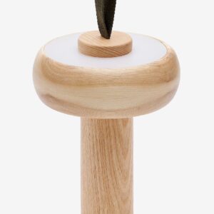 Kave Home – Bärbar bordslampa Luba – Brun – Bordslampor – Från Homeroom