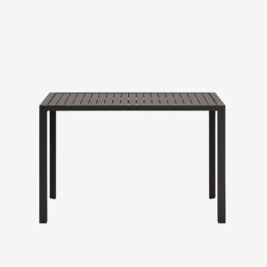 Kave Home – Barbord Culip, 77×150 cm – Grå – Barbord – Från Homeroom