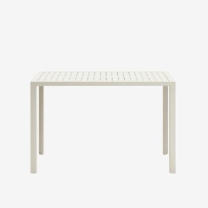 Kave Home – Barbord Culip, 77×150 cm – Vit – Barbord – Från Homeroom