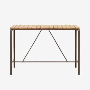 Kave Home – Barbord Salguer, 70 x 140 cm – Brun – Barbord – Från Homeroom