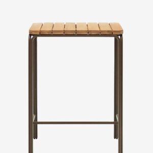 Kave Home – Barbord Salguer, 70 x 70 cm – Brun – Barbord – Från Homeroom