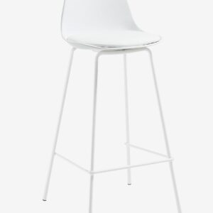Kave Home – Barstol Brighter sitthöjd 65 cm 2-pack – Vit – Barstolar & pallar – Från Homeroom