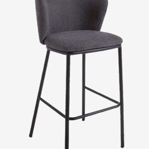 Kave Home – Barstol Ciselia, 2-pack – Grå – Barstolar & pallar – Från Homeroom