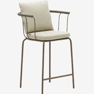 Kave Home – Barstol Salguer, 2-pack – Brun – Barstolar – Från Homeroom