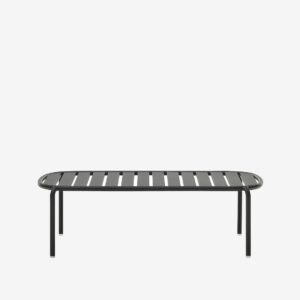 Kave Home – Bord Joncols, 65×35 cm – Grå – Soffbord utomhus – Från Homeroom