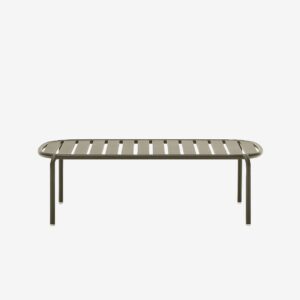 Kave Home – Bord Joncols, 65×35 cm – Grön – Soffbord utomhus – Från Homeroom