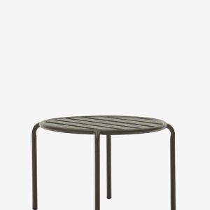 Kave Home – Bord Joncols, Ø 60 cm – Grön – Sidebord – Från Homeroom