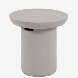 Kave Home – Bord Taimi, Ø 50 cm – Brun – Sidebord – Från Homeroom