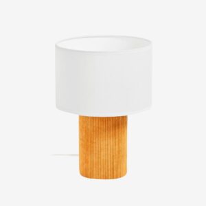 Kave Home – Bordslampa Bianella – Gul – Bordslampor – Från Homeroom