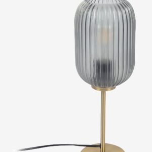 Kave Home – Bordslampa Hestia – Grå – Bordslampor – Från Homeroom