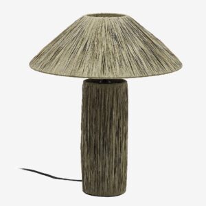 Kave Home – Bordslampa Samse – Grön – Bordslampor – Från Homeroom