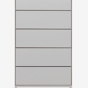 Kave Home – Byrå Vedrana, 5 lådor – Vit – Byråar – Från Homeroom