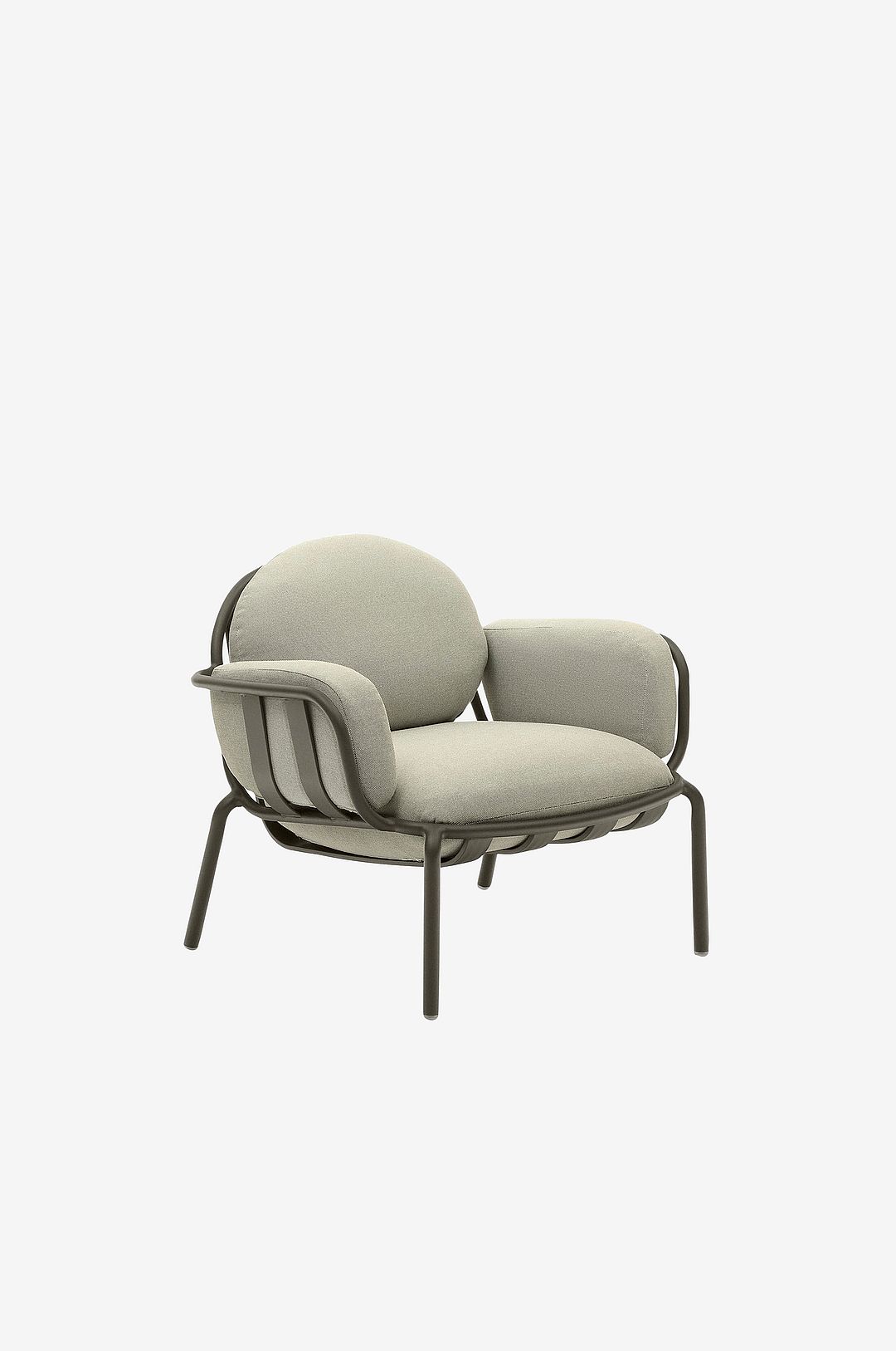 Kave Home – Fåtölj Joncols – Grön – Utefåtöljer – Från Homeroom