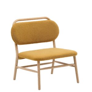 Kave Home – Fåtölj – helda – Gul – Fåtöljer – Från Homeroom