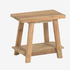 Kave Home – Fotpall Safara – Flerfärgad – Barstolar & pallar – Från Homeroom