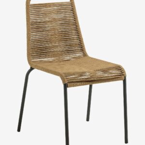 Kave Home – GLENVILLE stol 4-Pack – Svart – Matstolar – Från Homeroom