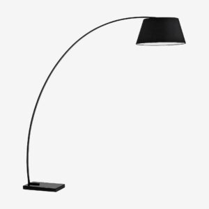 Kave Home – Golvlampa Chop – Svart – Golvlampor – Från Homeroom