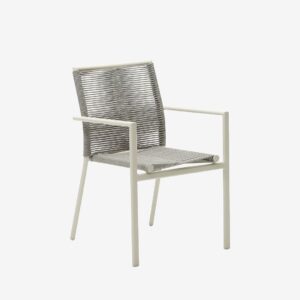 Kave Home – Karmstol Culip, 4-pack – Vit – Matstolar – Från Homeroom