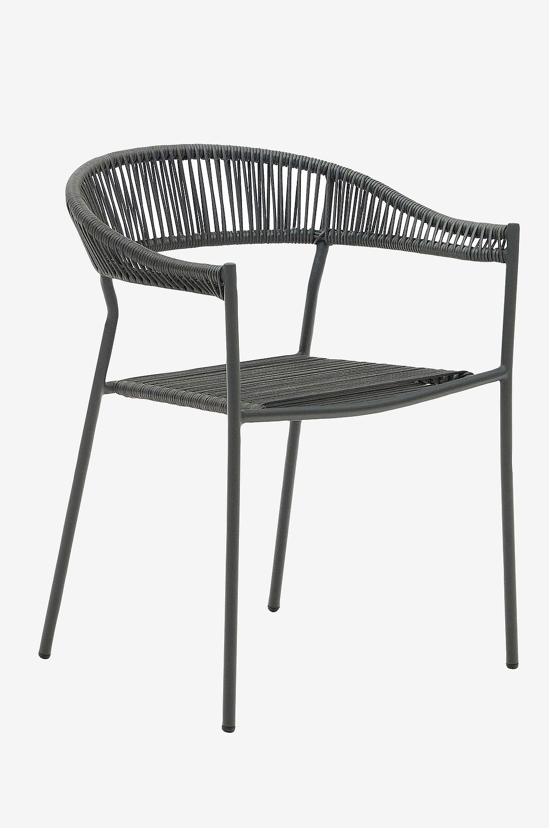 Kave Home – Karmstol Futadera, 4-pack – Grå – Matstolar – Från Homeroom