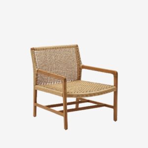 Kave Home – Karmstol Sabolla – Brun – Utefåtöljer – Från Homeroom