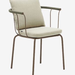 Kave Home – Karmstol Salguer, 4-pack – Brun – Matstolar – Från Homeroom