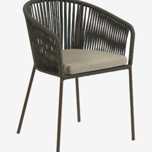 Kave Home – Karmstol Yanet, 4-pack – Grön – Matstolar – Från Homeroom