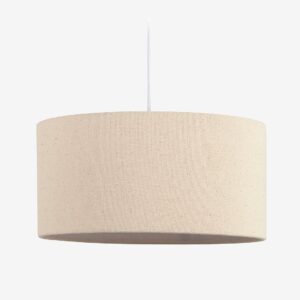 Kave Home – Lampskärm Nazli Ø 40 cm – Vit – Takpendlar – Från Homeroom