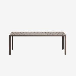 Kave Home – Matbord Culip, 100 x 220 cm – Brun – Matbord utomhus – Från Homeroom