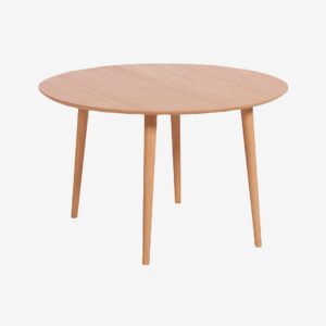 Kave Home – Matbord Oqui, 120×170-220 cm – Flerfärgad – Matbord – Från Homeroom