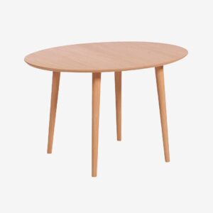 Kave Home – Matbord Oqui, 90×120-200 cm – Flerfärgad – Matbord – Från Homeroom