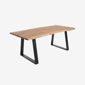 Kave Home – Matbord, Sono 90×160 cm – Svart – Matbord – Från Homeroom