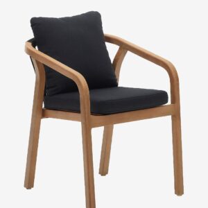 Kave Home – Matstol Malaret, 2-pack – Svart – Matstolar – Från Homeroom