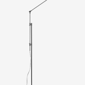 Kave Home – ODINE golvlampa av svart metall – Svart – Golvlampor – Från Homeroom
